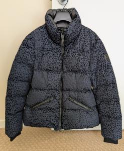 Mackage Madalyn Leopard-Print Down Puffer Coat - XL