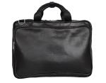 RUDSAK Leather Laptop Briefcase  Black