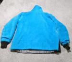 Campus Kodiak Pullover Mens Medium Colorblock 60s Vintage Deep Pile Blue Check 