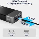 Power Bank 20000mah 35W Fast Charging Backup Battery Portable Charger For Phone