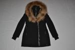 AUTHENTIC RUDSAK WOMENS TORONTO DOWN PARKA  FUR  BLACK ALL SIZES NEW
