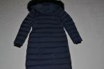 AUTHENTIC RUDSAK WOMENS MELODIC LONG DOWN PUFFER COAT FUR NIGHT BLUE ALL SIZES