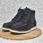 Kodiak Devick Moc Toe Mens Boots Size 7 Black- Casual, Workboots