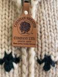 Canadian Sweater Company Heavyweight Wool Snowflake Design Sweater