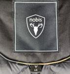 Nobis Martin Men's Black Hooded Down Filled Jacket/Parka size LG