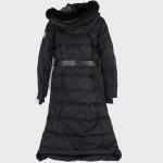 Rudsak Izabella Long Quilted Puffer Jacket In Black - Women's Size Large