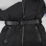 Rudsak Izabella Long Quilted Puffer Jacket In Black - Women's Size Large