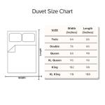 Canadian Down & Feather Co. - All Season Weight 800 Loft Canadian Hutterite White Down Duvet King Size - 500 TC Shell 100% Cotton - Made in Canada