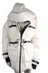 RUDSAK Carly Ivory Puffer Down Parka Coat Hooded Size XL Warm Winter Long Jacket