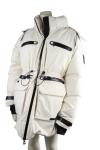 RUDSAK Carly Ivory Puffer Down Parka Coat Hooded Size XL Warm Winter Long Jacket