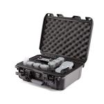 NANUK 920 Waterproof Protective Hard Case for DJI Air 3S Fly More Combo with Closed-Cell Pre-Cut Foam and PowerClaw Superior Latches (Black, 16 L)