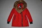 AUTHENTIC RUDSAK WOMENS MONTREAL DOWN PARKA  FUR  RED  ALL SIZES NEW