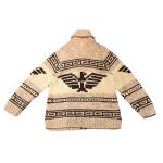 Canadian Sweater Company Ltd Wool Cowichan Thunderbird Full Zip Mens L