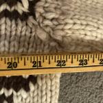 Canadian Sweater Company Ltd Wool Cowichan Thunderbird Full Zip Mens L