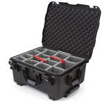 NANUK 950 Waterproof Hard Case with Wheels and Padded Divider - Black