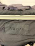 RUDSAK Susie Quilted Shawl Down Puffer Coat Womens Small S Ombre Long Jacket #33