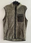Southern Shirt Co vest jacket Soft kodiak Men Zippered Pockets burnt olive L