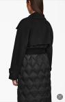 BNWT  Gorgeous Women Rudsak Zoe Black Coat Size Large