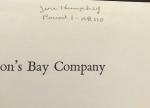 THE HUDSON'S BAY COMPANY ,Hardcover, 1956, by Richard Morenus
