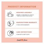 South Shore Furniture 5-Shelf Storage Bookcase, Gray Oak