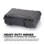 Nanuk 910 Waterproof Hard Case with Foam Insert for Xbox Controllers - Graphite