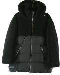 NEW, MACKAGE JUNIA WOMEN'S DOWN JACKET TEDDY INSETS JUNIA-Black S #DC540