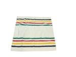 VINTAGE HBC SIGNATURE HUDSON'S BAY COMPANY STRIPE WOOL BABY BLANKET THROW 33X33