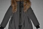 AUTHENTIC RUDSAK WOMENS TORONTO DOWN PARKA  FUR ELEPHANT GRAY GREY ALL SIZES NEW