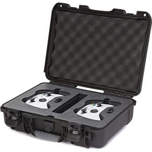 NANUK 910 Waterproof Hard Case with Foam Insert for 2x Xbox Controllers, Black