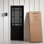 South Shore Furniture Step One Collection, 54/60-Inch Full/Queen Headboard, Black