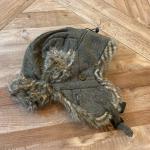Nobis Mr Fargus Faux Fur Trapper Hat Moss Green Wool Blend Winter O/S NWT