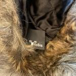 Nobis Mr Fargus Faux Fur Trapper Hat Moss Green Wool Blend Winter O/S NWT