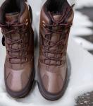 Mens COLUMBIA KODIAK PASS Waterproof Omni Heat Insulated Winter Boot Sz 11 Brown