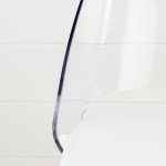 South Shore Furniture 100275 Annexe Eiffel Style Office Chair, Clear and White