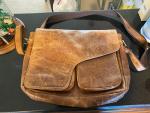 Kodiak Buffalo Leather Messenger Travel Everyday School Work Bag