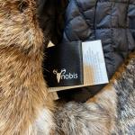 Nobis Quilted Wool Rabbit Fur Trapper Hat Charcoal Gray One Size