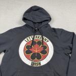 Letterkenny Irish Hoodie Mens Large Black Graphic Print Pullover Canada Hockey