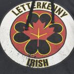 Letterkenny Irish Hoodie Mens Large Black Graphic Print Pullover Canada Hockey