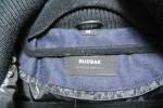 New Rudsak Genuine Leather Trimmed Jacket Navy/Black - Size S/P   #C5