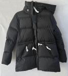 Mackage Jacket Womens Medium Black Freya Down Puffer Hooded RDS Parka Duck Down