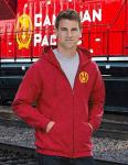Canadian Pacific (CP) "1881 Beaver Logo" - 50/50 Cotton/Polyester Adult Hoodie