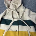 Vintage Woolrich x Hudson’s Bay Company Hooded Wool Coat Women’s Wool Warm EUC