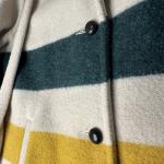 Vintage Woolrich x Hudson’s Bay Company Hooded Wool Coat Women’s Wool Warm EUC