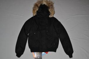 AUTHENTIC NOBIS WOMEN'S MOLLY CROSSHATCH BOMBER JACKET BLACK ALL SIZES BRAND NEW