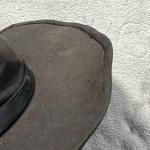 Outback Trading Company Hat M Brown Oilskin Kodiak Stampede USA Made