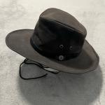 Outback Trading Company Hat M Brown Oilskin Kodiak Stampede USA Made