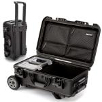 NANUK Trail 30 – 28.5L (7.5-Gallon) Waterproof Storage Box – Wheeled and Modular Cargo Case for Camping, Fishing, Hunting & Outdoor Storage - Dustproof and Impact Resistant (22" x 14" x 9") – Black