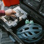 NANUK Trail 30 – 28.5L (7.5-Gallon) Waterproof Storage Box – Wheeled and Modular Cargo Case for Camping, Fishing, Hunting & Outdoor Storage - Dustproof and Impact Resistant (22" x 14" x 9") – Black