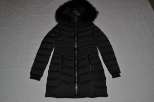AUTHENTIC RUDSAK WOMENS MALEFICA QUILTED DOWN PUFFER REMOVABLE FUR BLK ALL SIZES