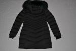 AUTHENTIC RUDSAK WOMENS MALEFICA QUILTED DOWN PUFFER REMOVABLE FUR BLK ALL SIZES